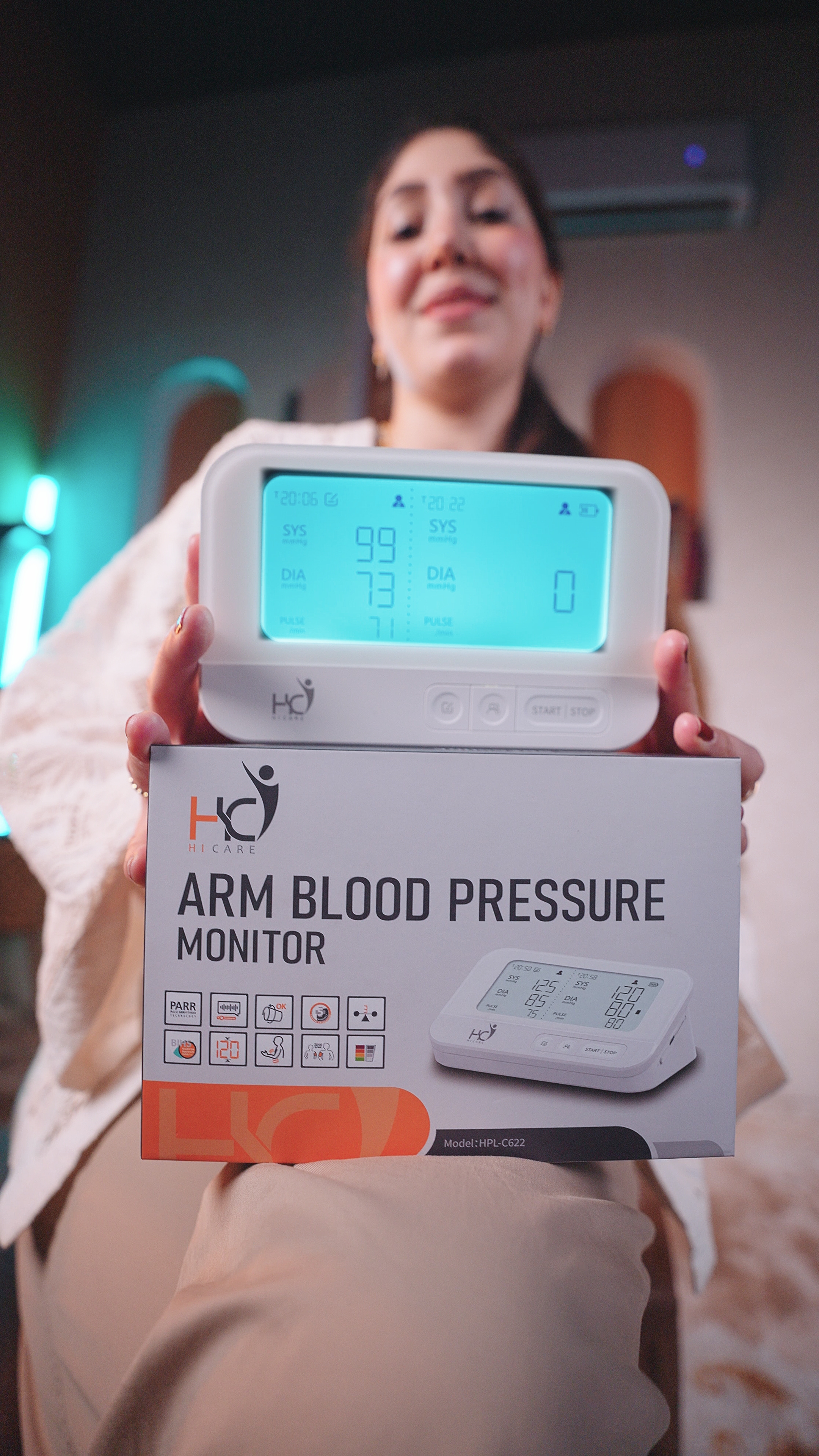 BLOOD PRESSURE MONITOR - HI.CARE